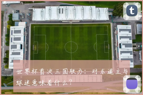 世界杯首次三国联办：对东道主与球迷意味着什么？